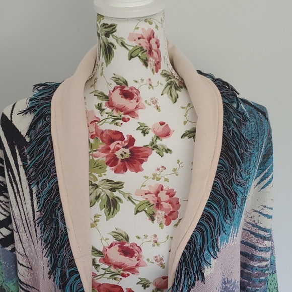 NWT Anthropologie Moira Fringed Cardigan - Picture 10 of 17